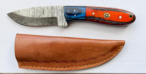 Damascus Steel Hunting Knife
