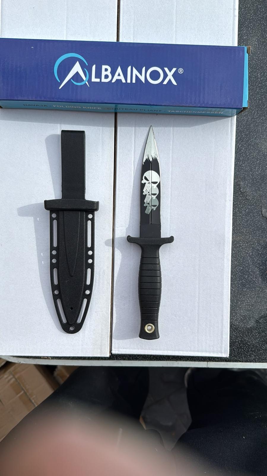 Albainox Fixed-Blade Dagger Knife