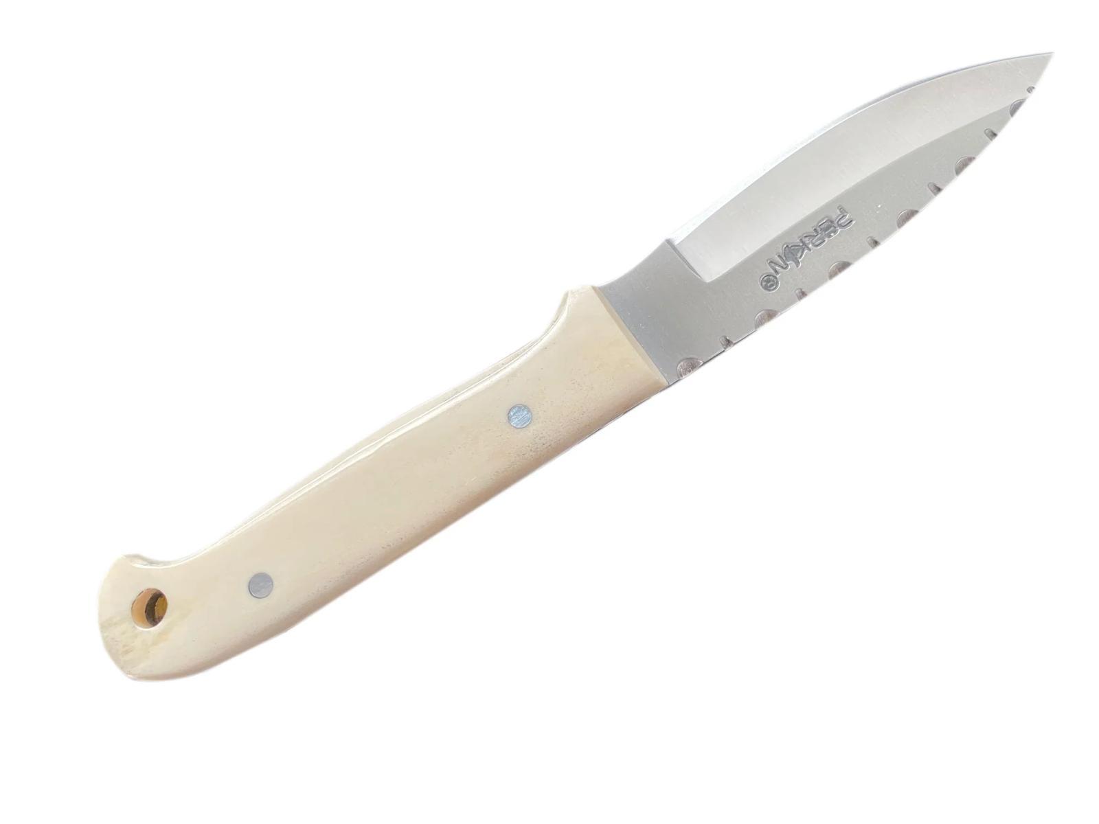 Bone-Handle Fixed-Blade Knife