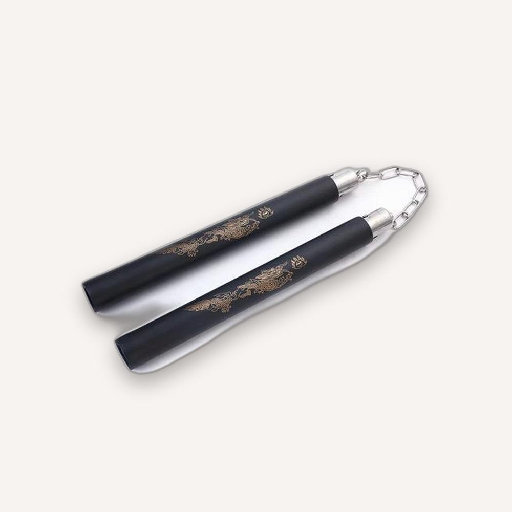 Foam Training Nunchucks — Black