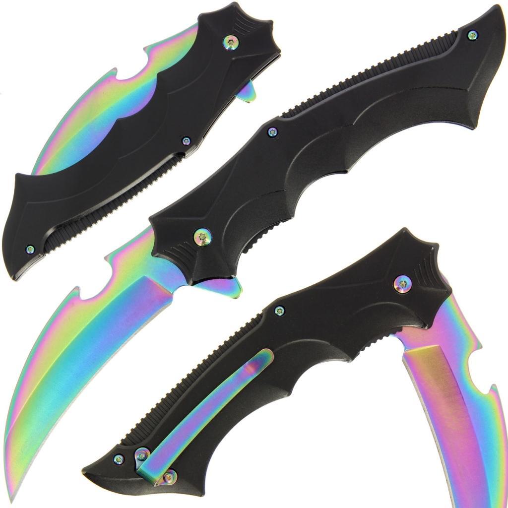 Golan Bat-Wing Karambit-Style Folding Knife