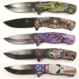 Graphic-Print Folding Knife - Choose Your Design