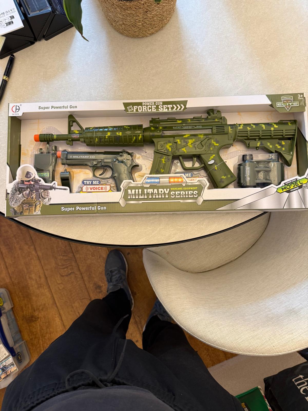Military Special Force Toy Gun Playset (Boxed)