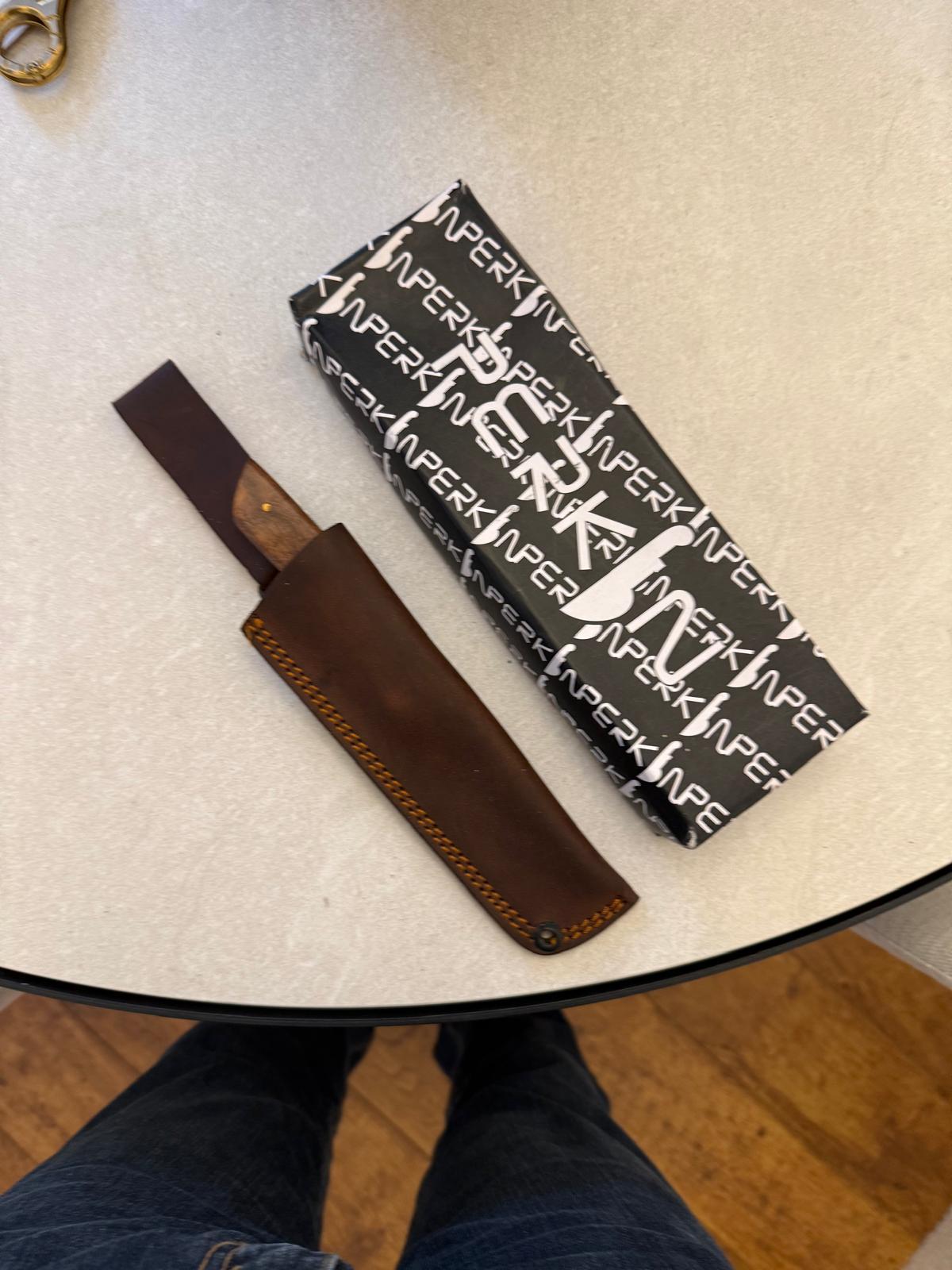 PERKIN Tan-Handle Hunting Knife