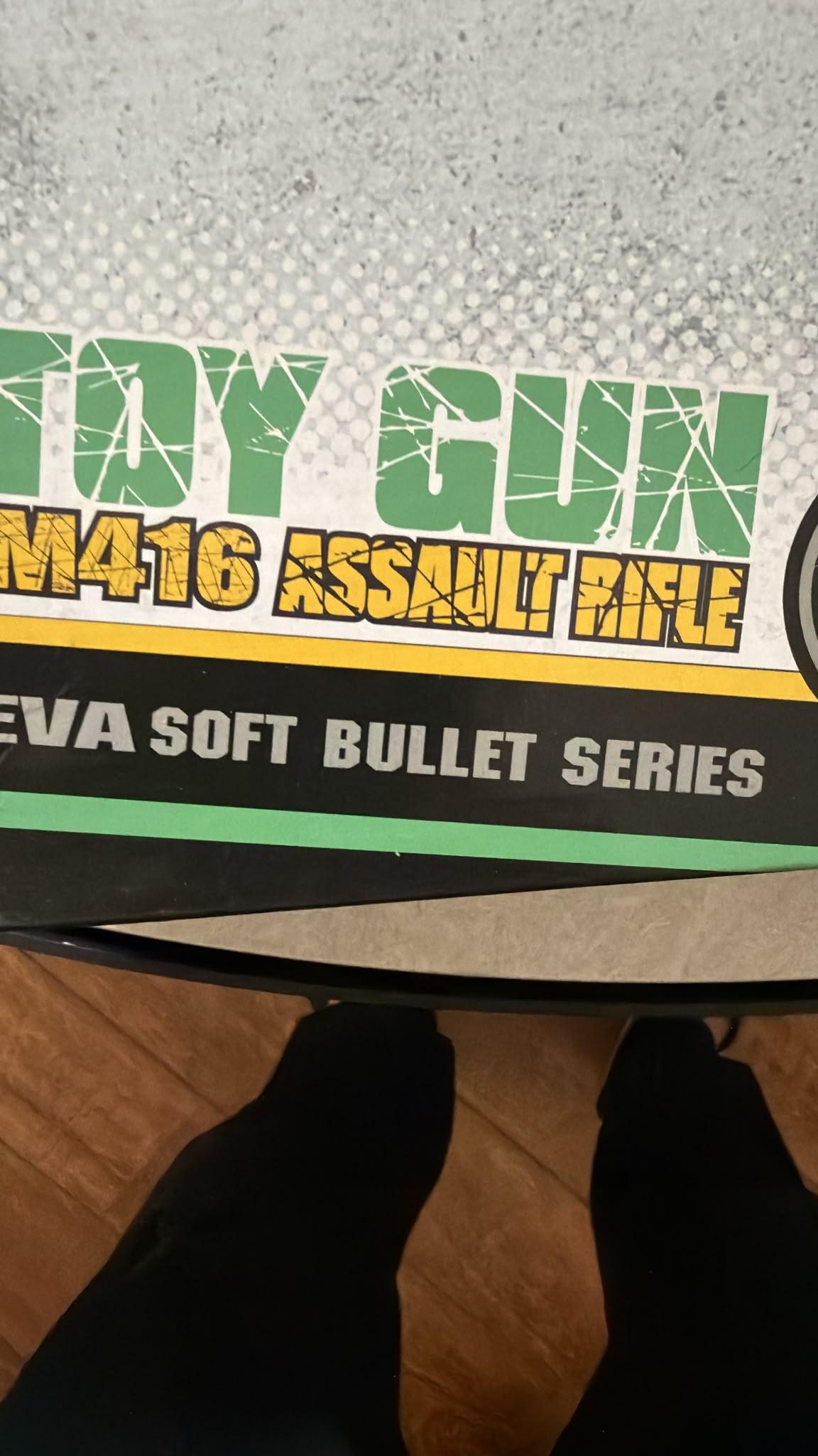 Toy Gun - M416 Assault Rifle Blaster (EVA Soft Bullet)