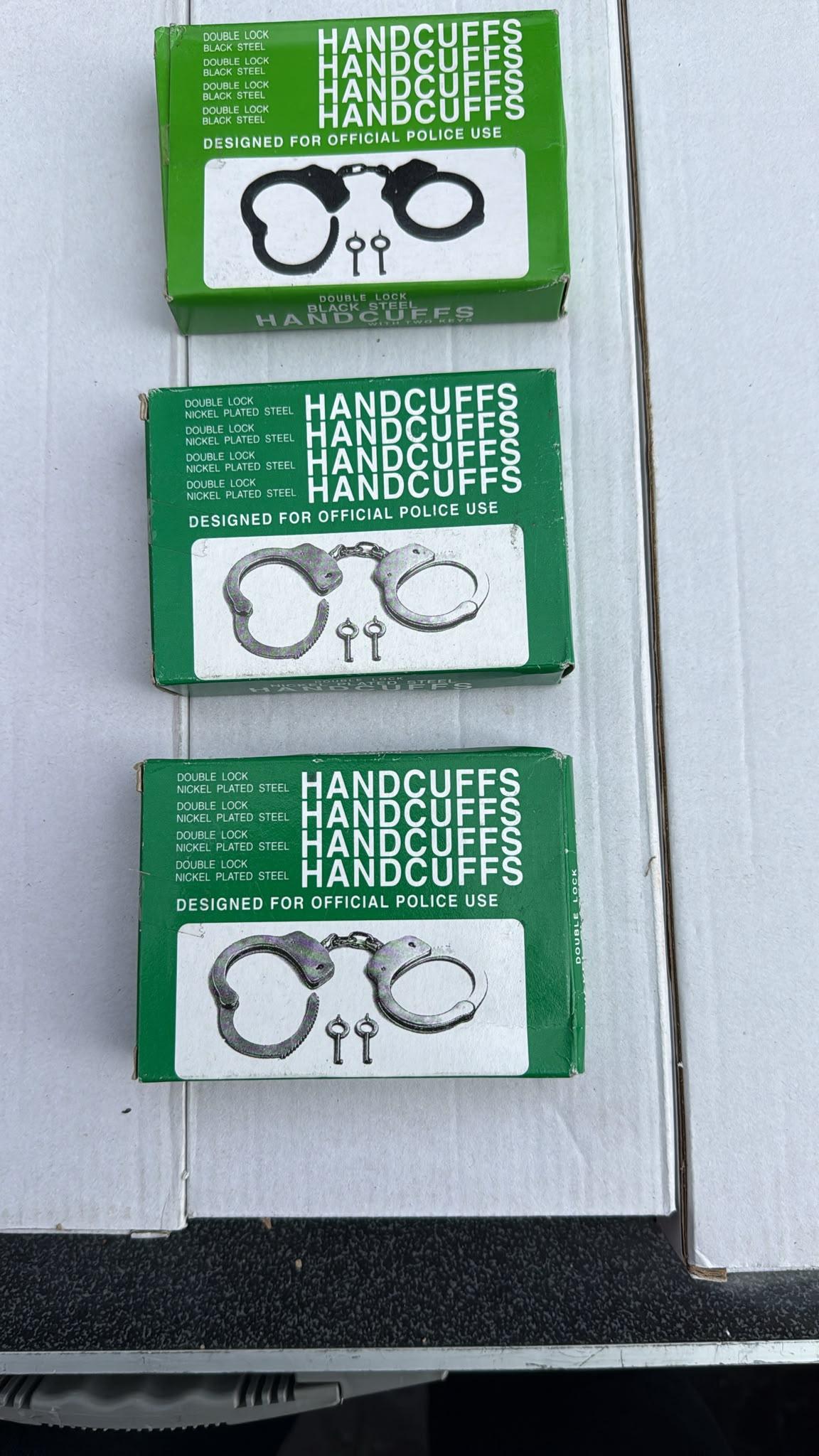 Toy Handcuffs (3-Pack)