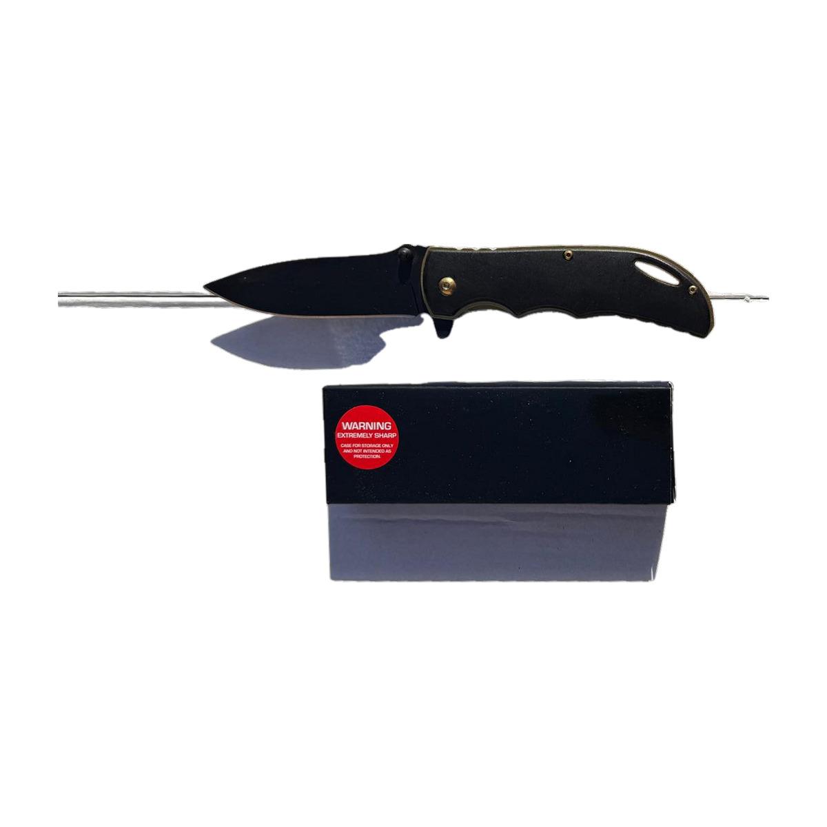 Black Everyday Folding Knife - Choose Your Style