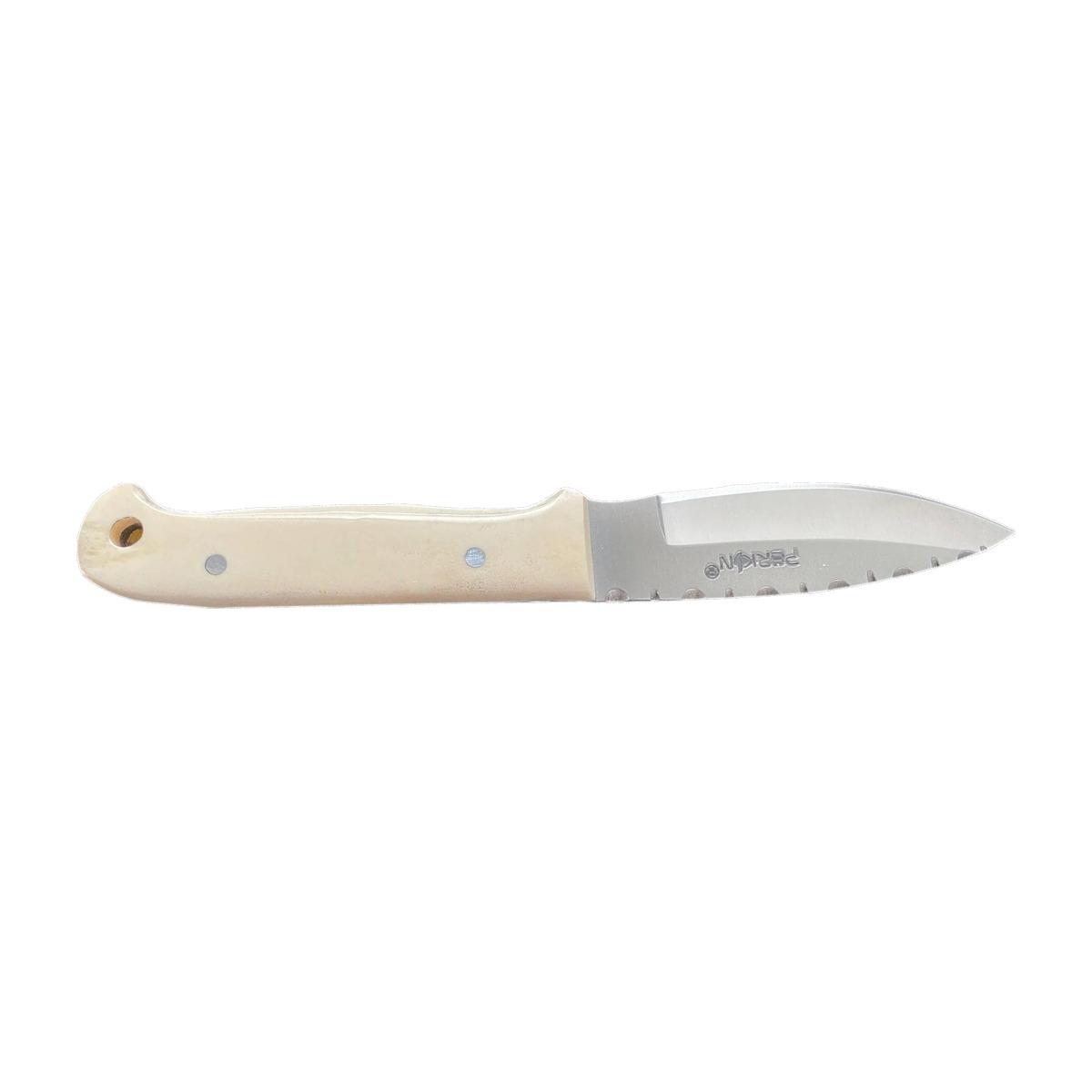 Bone-Handle Fixed-Blade Knife