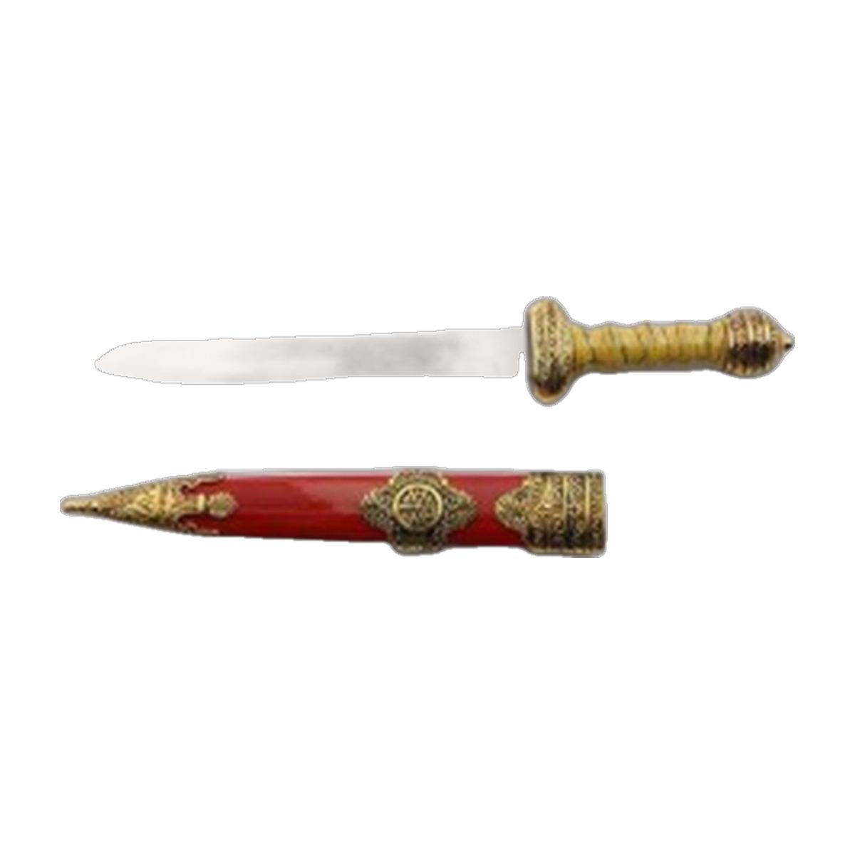 Carbon Alloy-Handle Fixed-Blade Knife