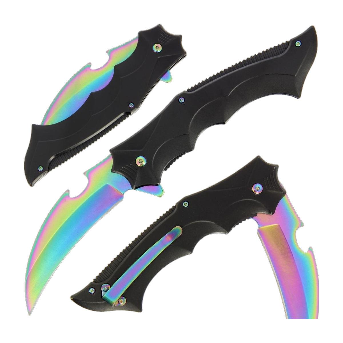 Golan Bat-Wing Curved-Blade Folding Knife