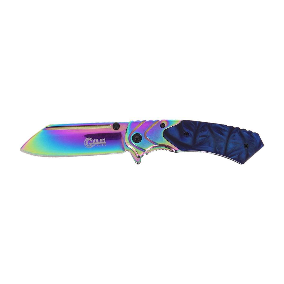 Golan Rainbow Slim-Profile Folding Knife