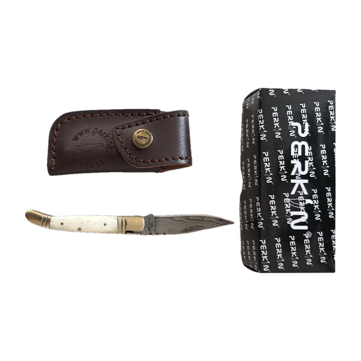 PERKIN Bone-Handle Folding Knife